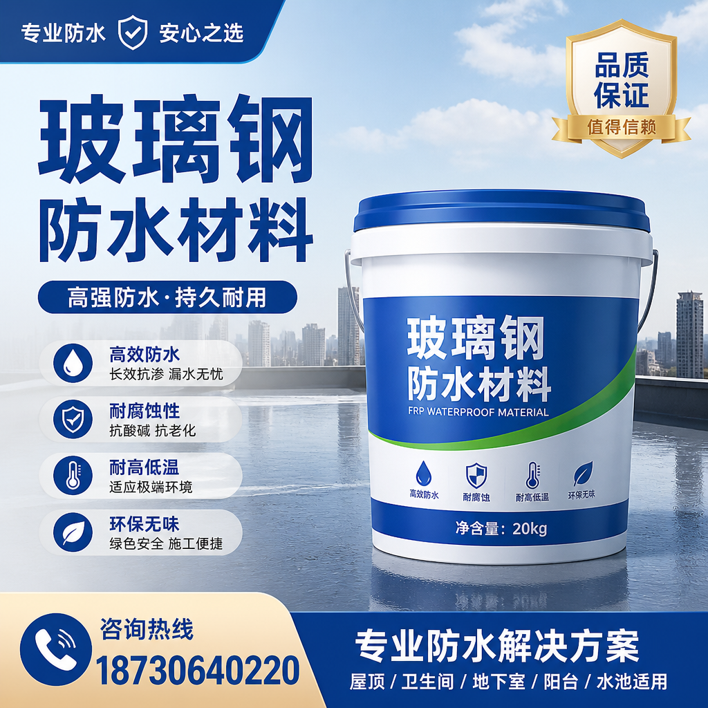 了解玻璃钢防水材料的市场趋势，攀枝花 企业不可不知
